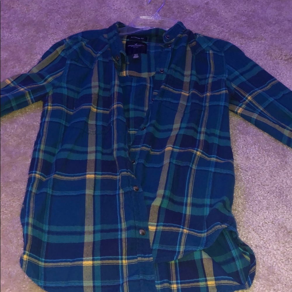 american eagle flannel